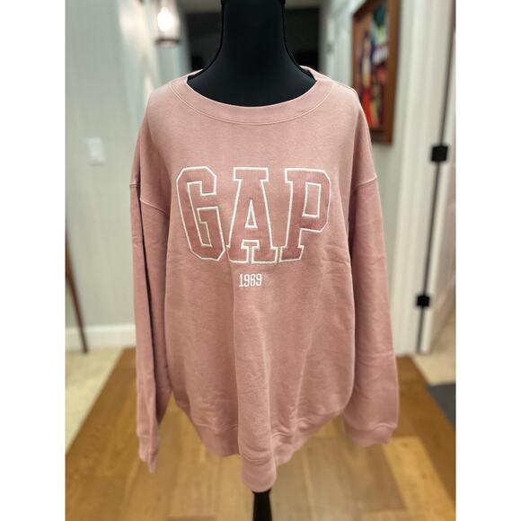 Gap Women's Logo Crewneck Sweatshirt (Size XL) NWT - Picture 6 of 10